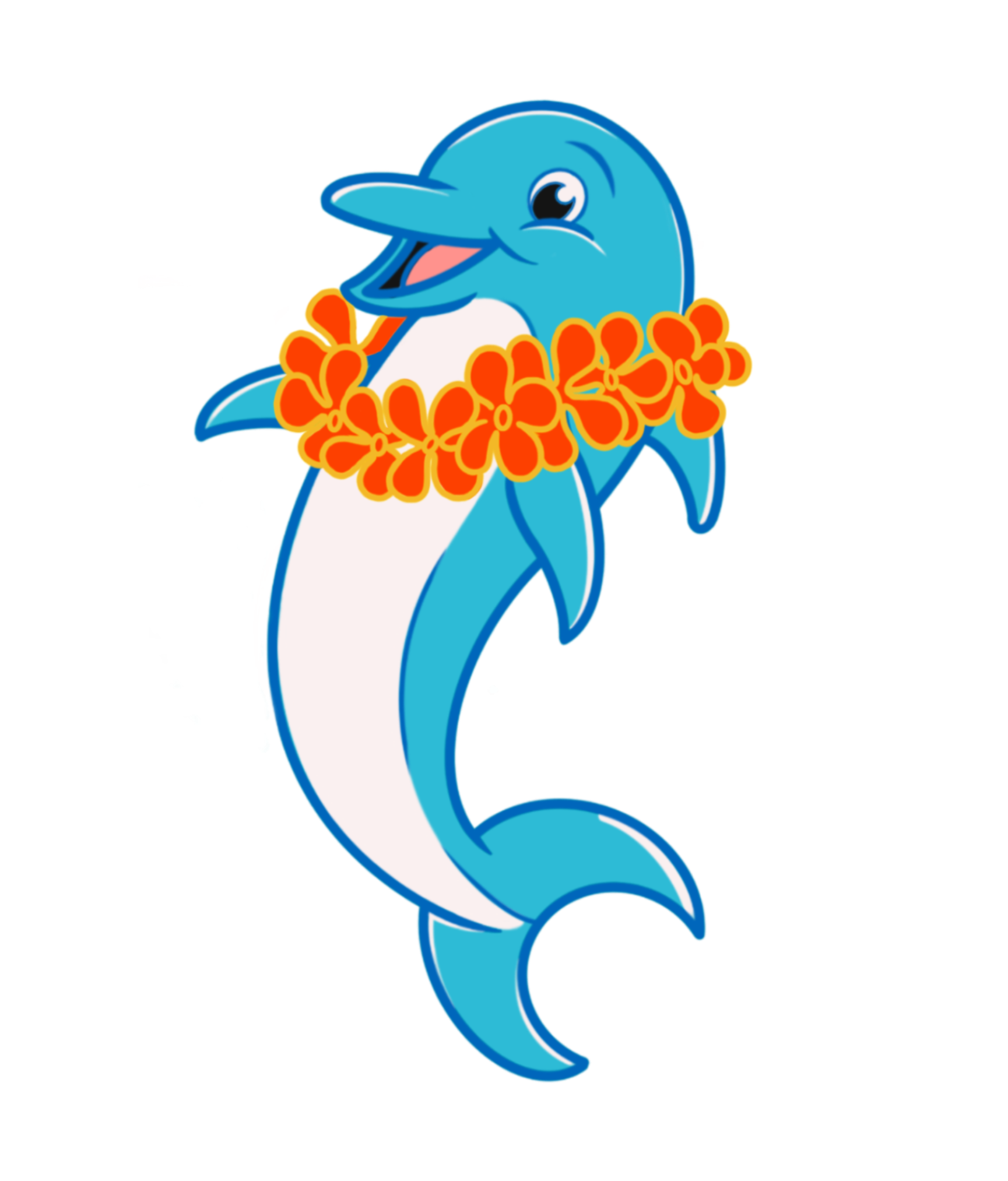 Spinners dolphin mascot