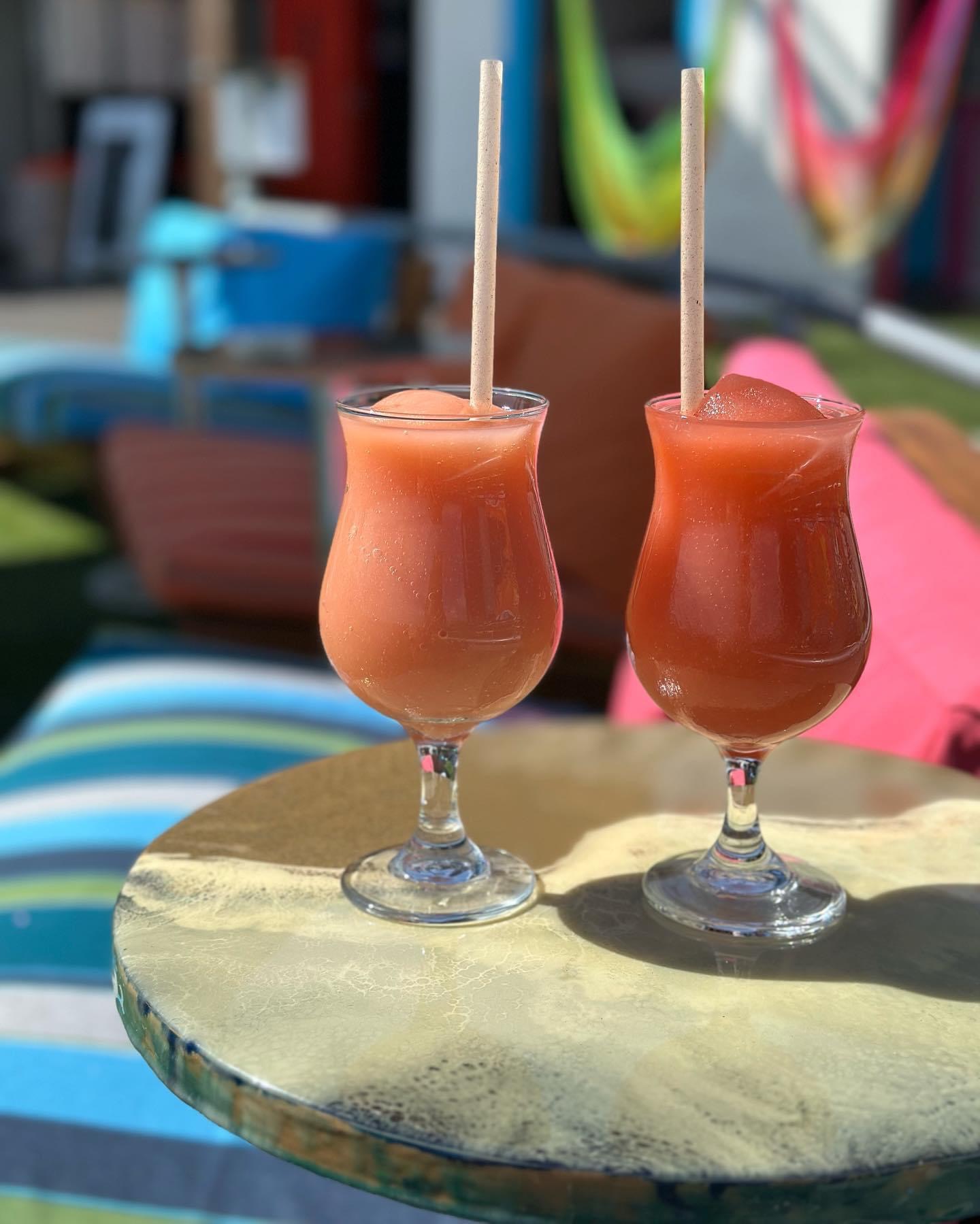 Bahama Mamas on a sunny day