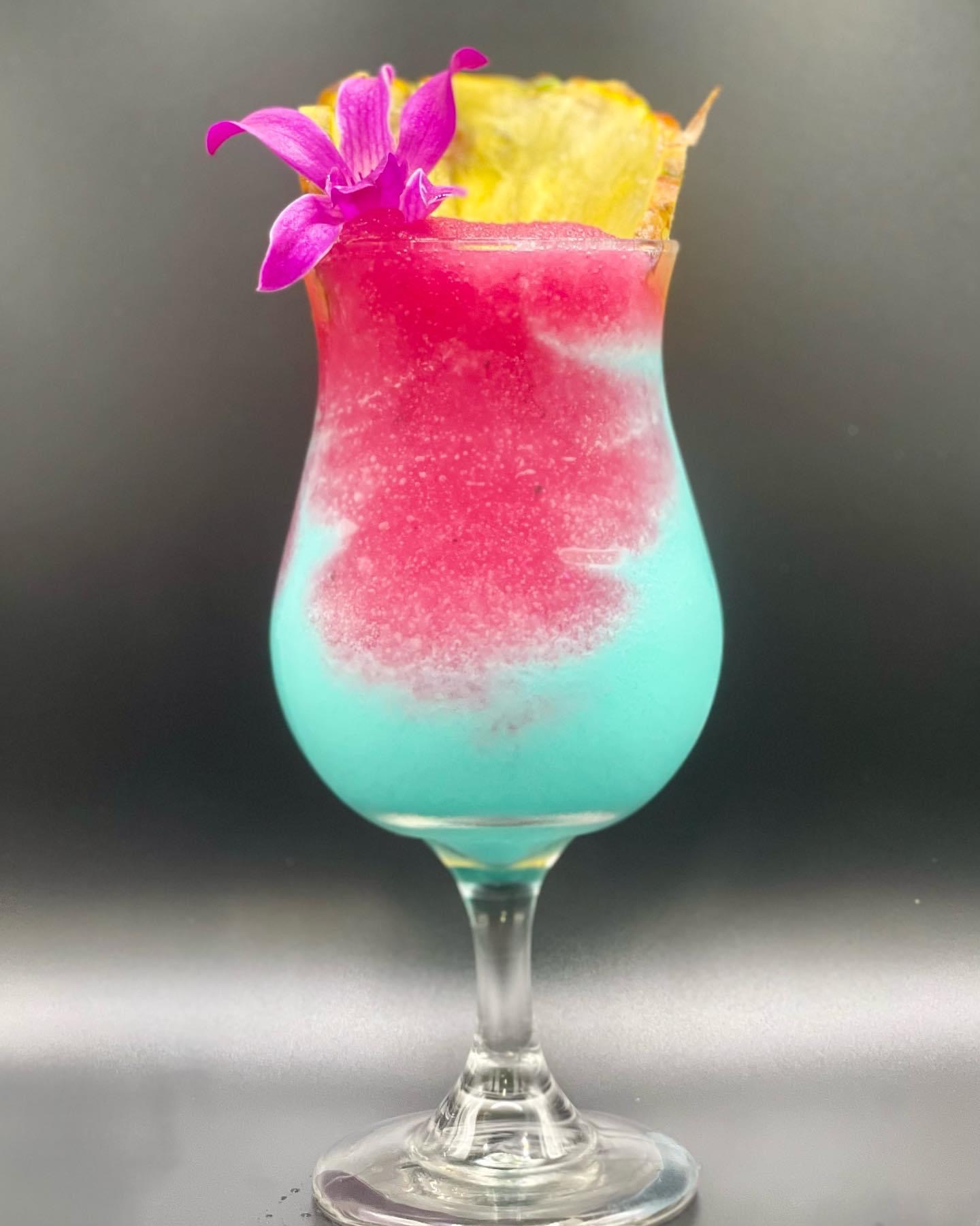 Pina Colada under the palms